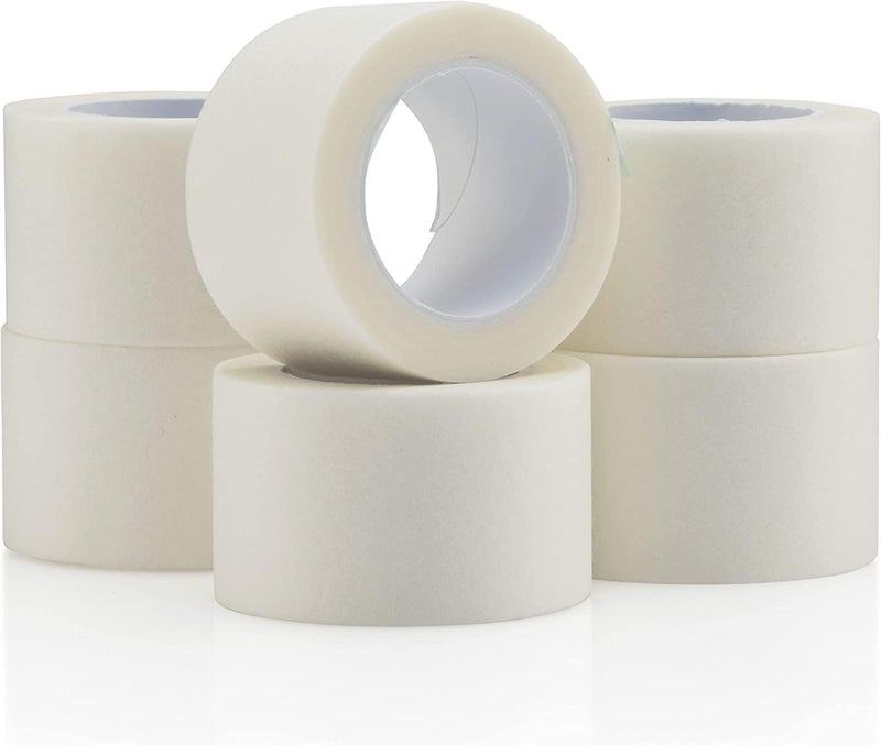 Vakly Paper Medical First Aid Tape 1" x 10 Yards [Pack of 24 Rolls] Lightweight Breathable Microporous Self Adhesive Latex Free Hypoallergenic Bandage and Wound Dressing Tape - Image 5